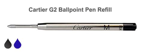 cartier pen refills guide.